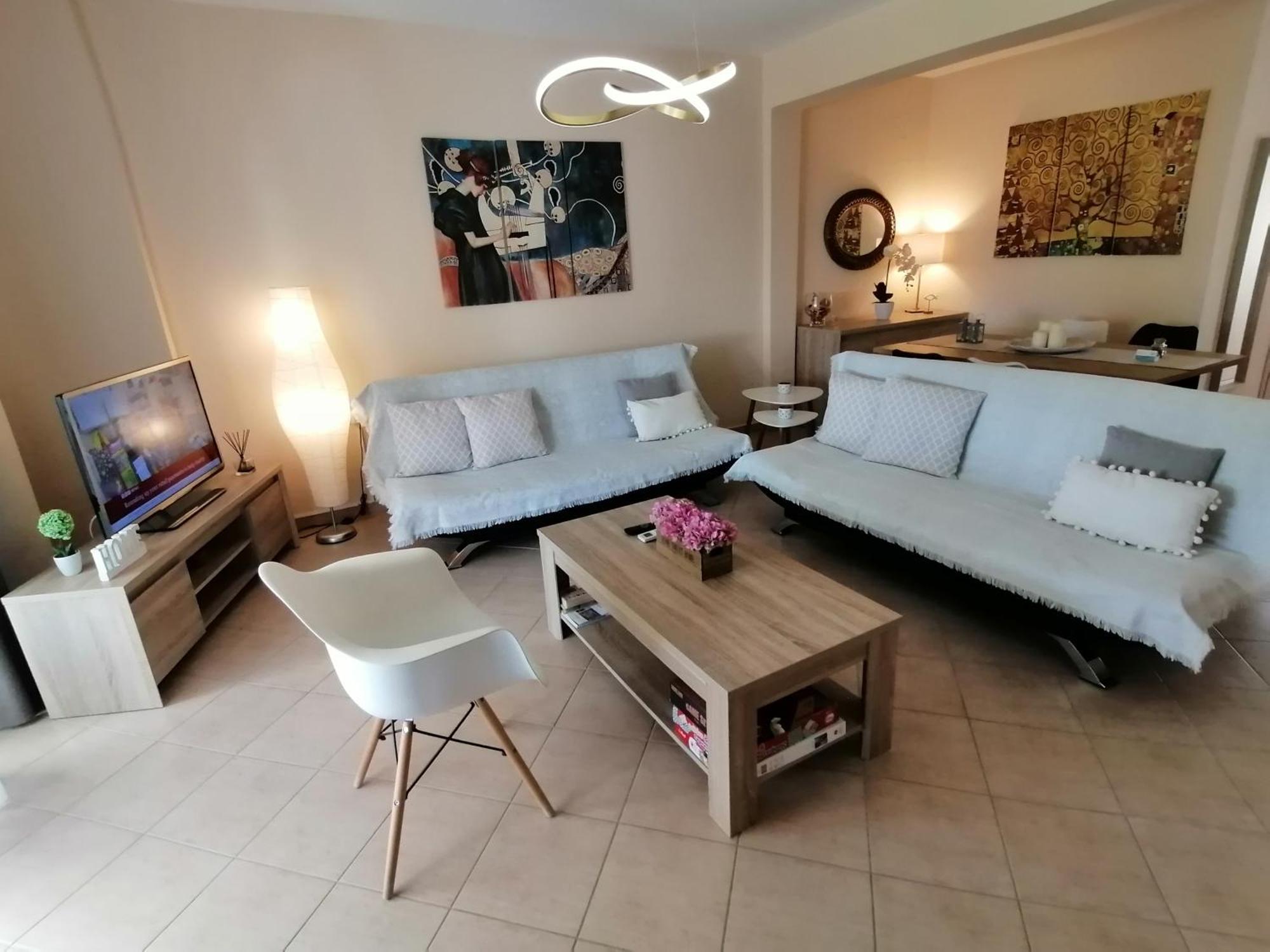Apartament Bella Casa Néa Péramos Zewnętrze zdjęcie