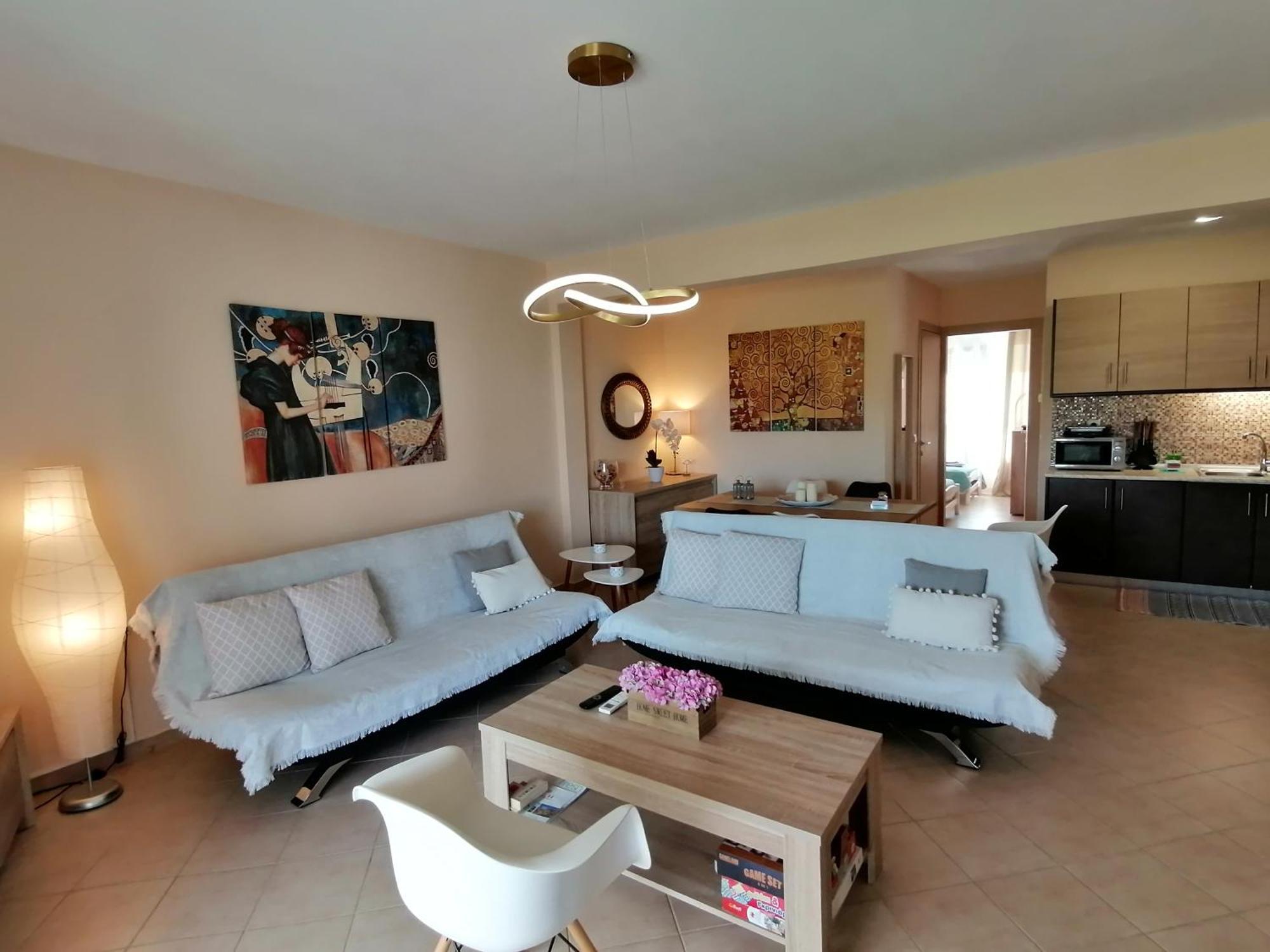Apartament Bella Casa Néa Péramos Zewnętrze zdjęcie