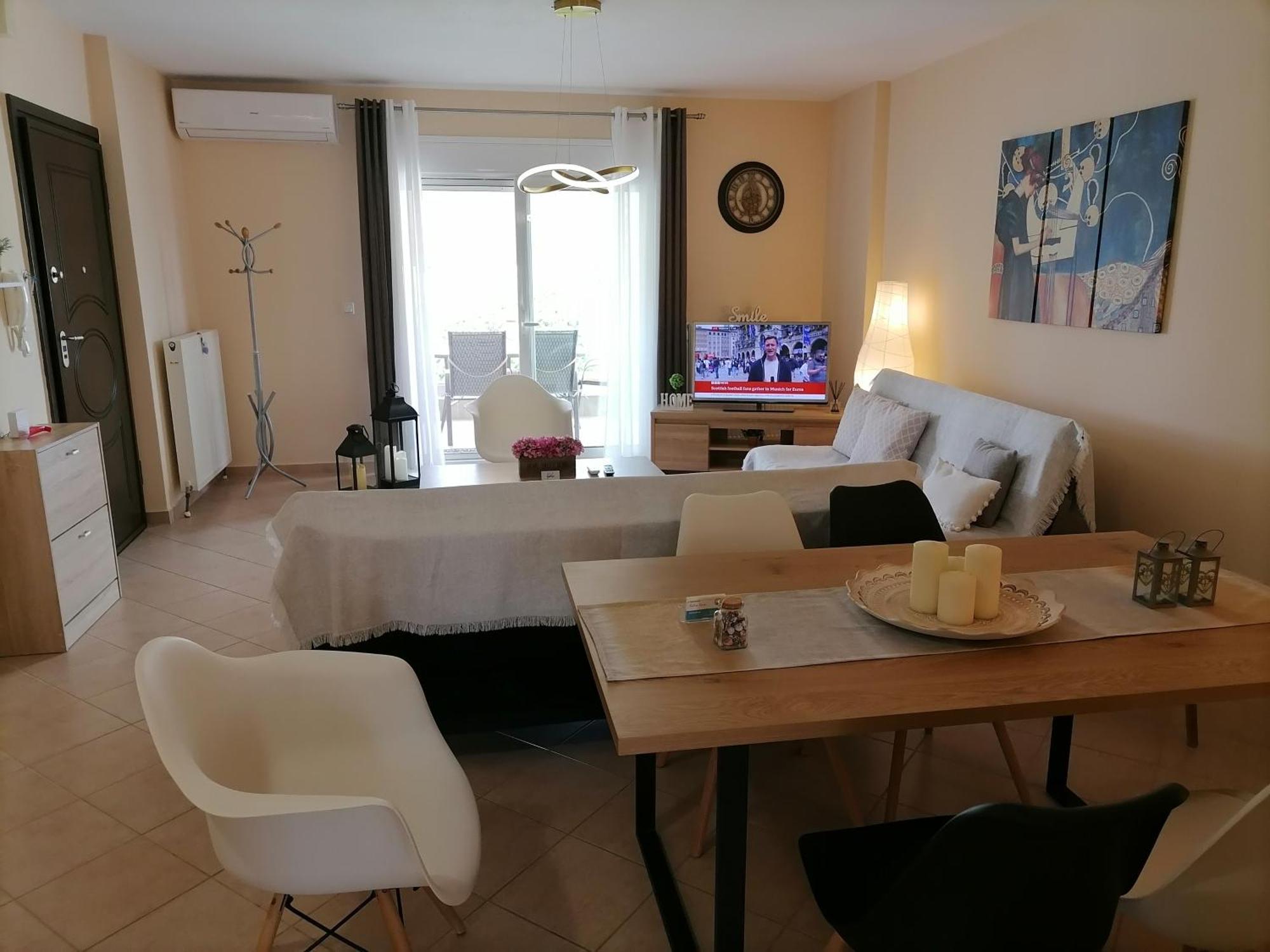 Apartament Bella Casa Néa Péramos Zewnętrze zdjęcie