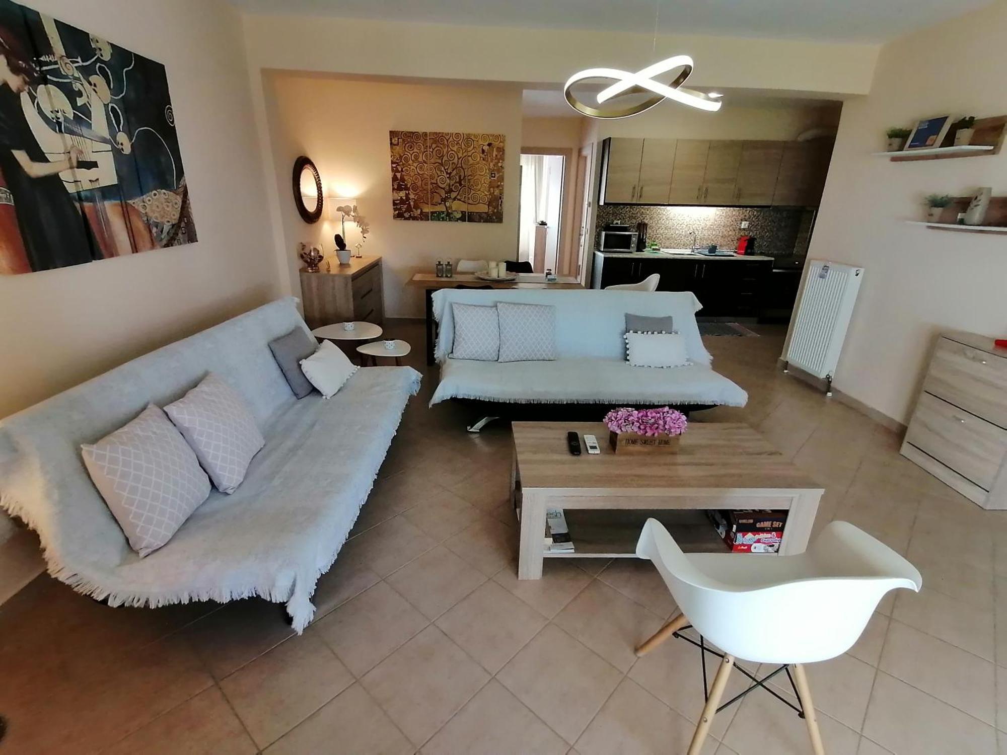 Apartament Bella Casa Néa Péramos Zewnętrze zdjęcie