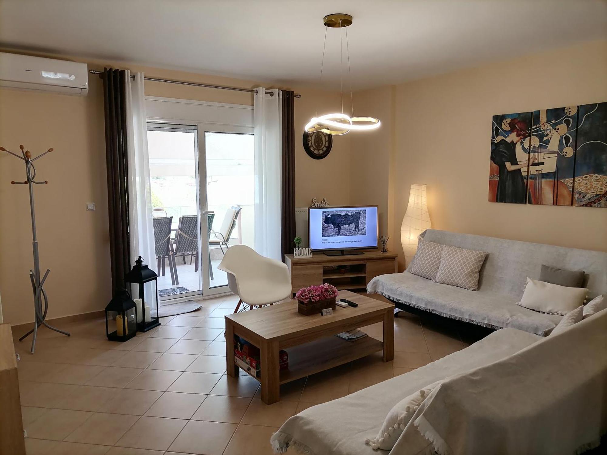 Apartament Bella Casa Néa Péramos Zewnętrze zdjęcie
